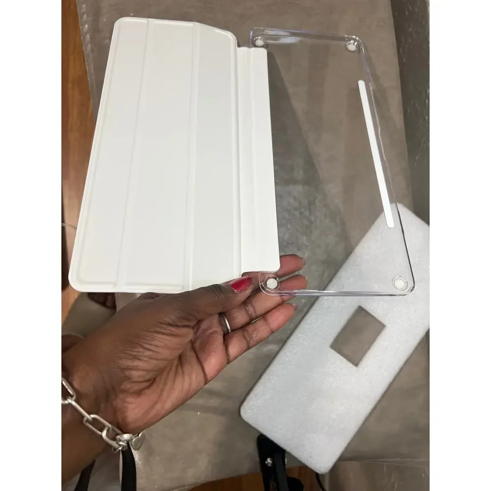 Dexnor Case For Apple Magic Keyboard With Touch ID/Lock Key 2021/2024, White